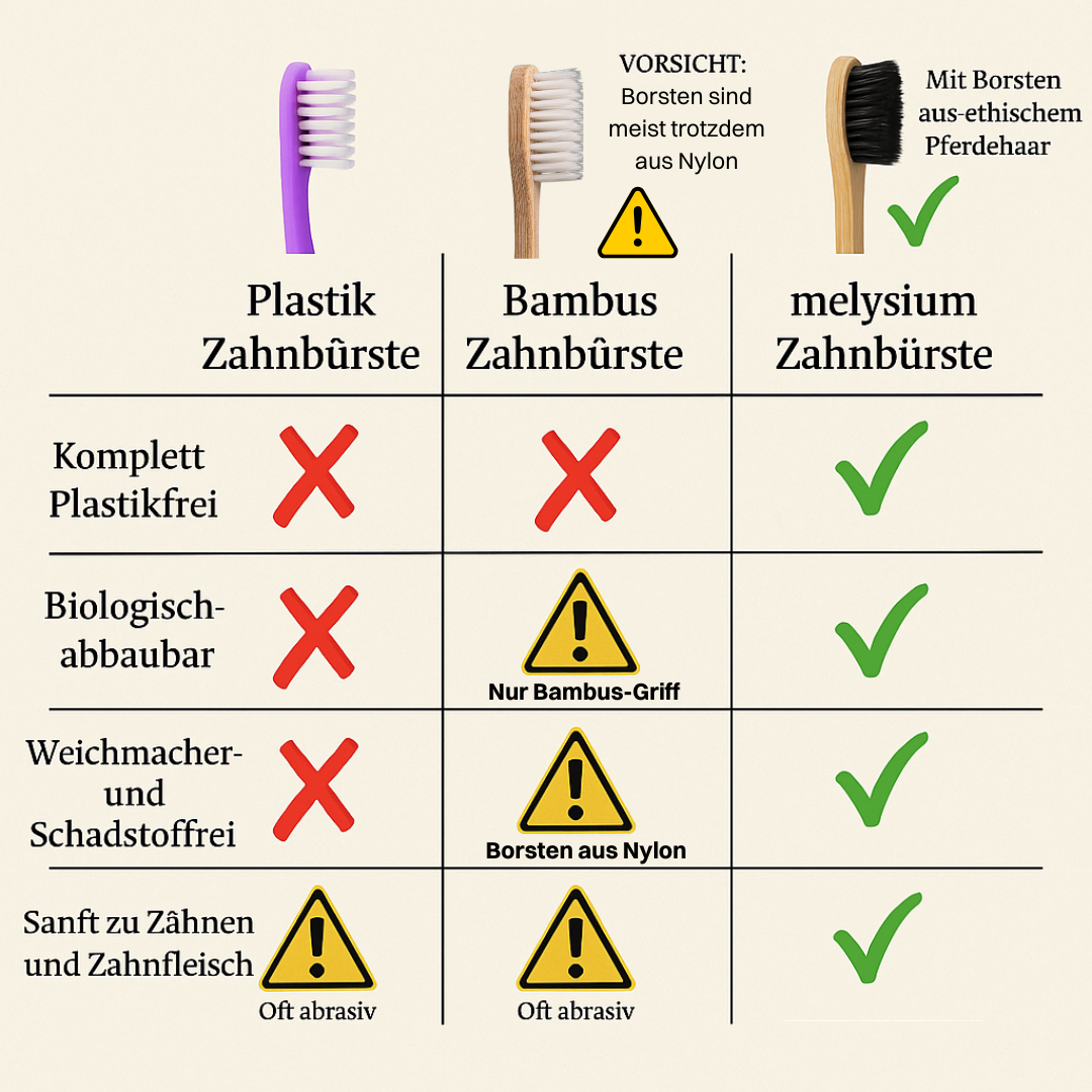 Plastikfreie Zahnbürste