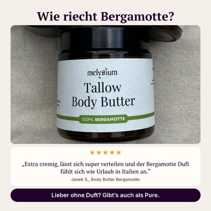 Wie riecht Bergamotte? Kundenbewertung von Janek S.: der Bergamotte Duft fühlt sich wie Urlaub in Italien an. Auch als Pure ohne Duft erhältlich.