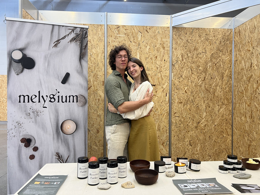 Tim und Maylies am melysium-Stand