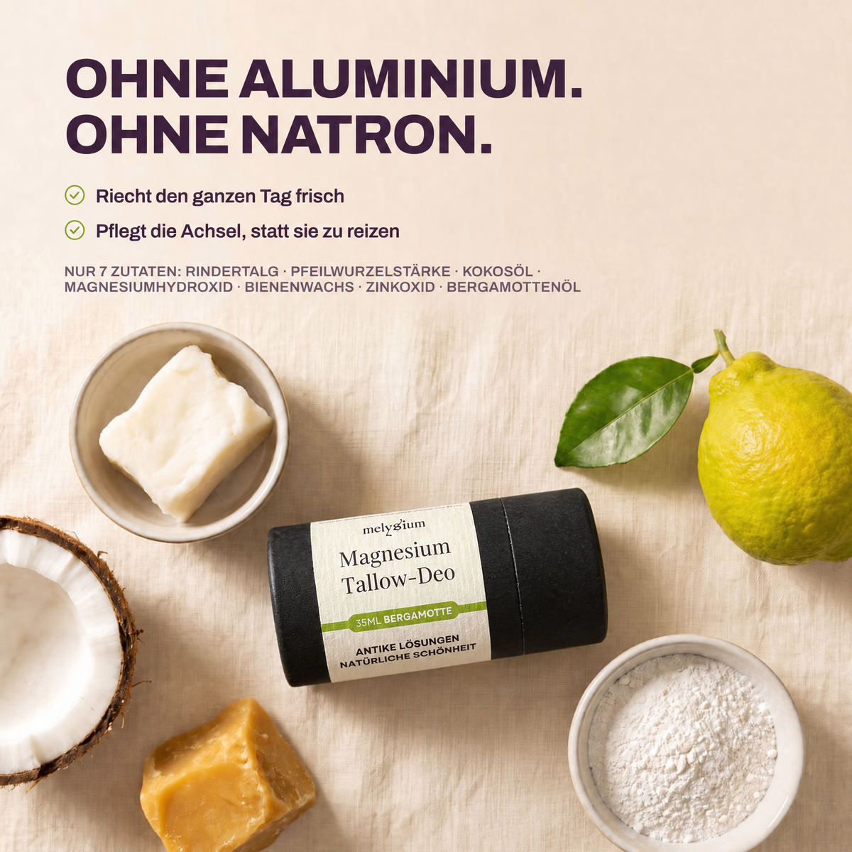 Magnesium Tallow Deo